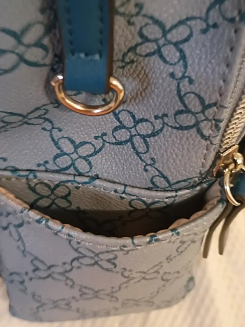 Nine west Back Pack with  pockets size 12